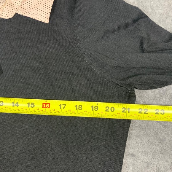 New Adrianna Papell women's sweater with built in shirt size L - Picture 5 of 7